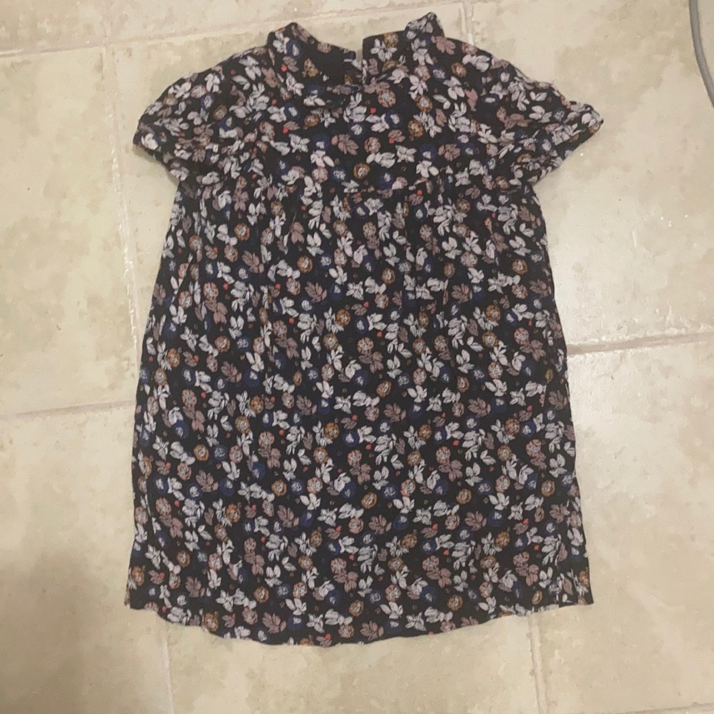 Bonpoint short sleeve floral dress